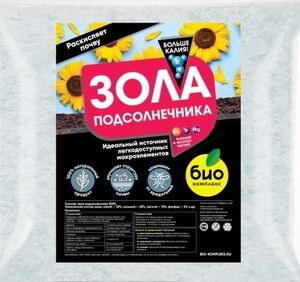 Зола подсолнечника 1л